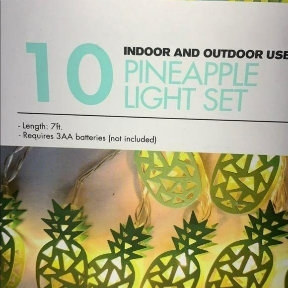 Garden Electric Aloha‎ Pineapple Light Set Outdoor Tropical Lot of 5 - Picture 5 of 11